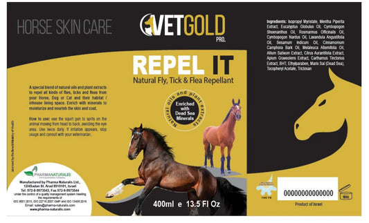 Repelit All Natural Fly, Tick + Flea Repellent